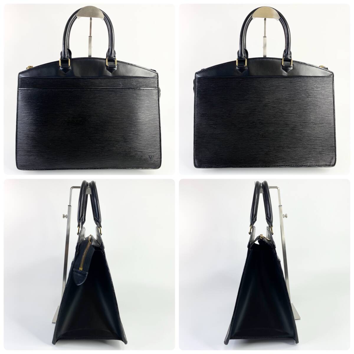 LOUIS VUITTON ルイヴィトン エピ リヴィエラ ハンドバッグ ビジネスバッグ ブラック ノワール 黒 M48182_画像2
