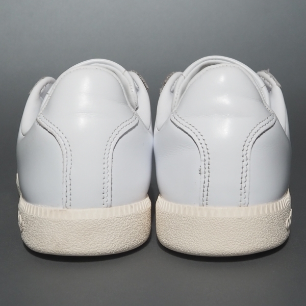 美品!! US 8 1/2/ 26,5cm 限定 22年製 adidas Originals BW ARMY FI ジャーマントレーナー 白 天然皮革 HQ8996_画像5