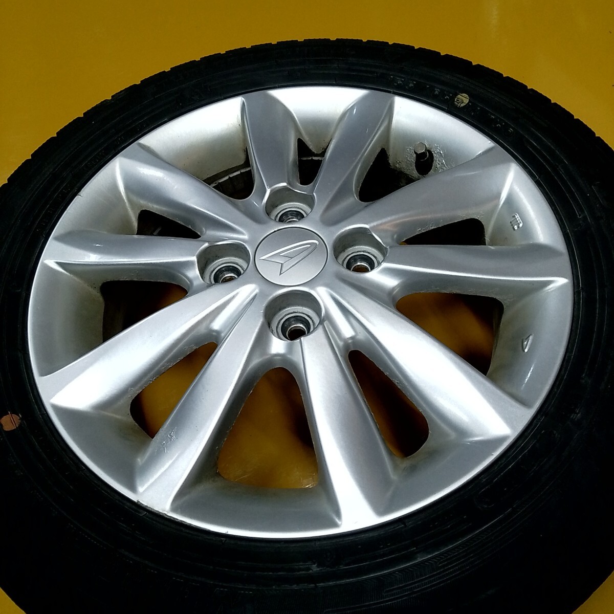 ダイハッ純正14インチ　14×4.5J+45 ダンロップ　　WINTER　MAXX 03 155/65R14 製造2021年×4本セット ★302_画像5