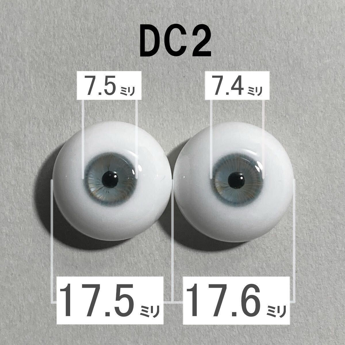 【DC2】約17.5ミリ グラスアイ_画像1