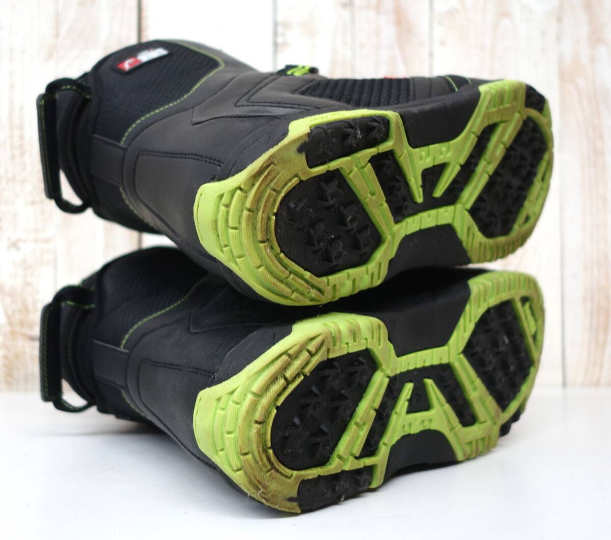 WINTER　ウィンタースポーツ　 SNOW BOARD　高級スノーボードブーツ　＊HEAD　ヘッド＊ART.350903　サイズ 26.0cm ブラック/ライム　BOA_画像10