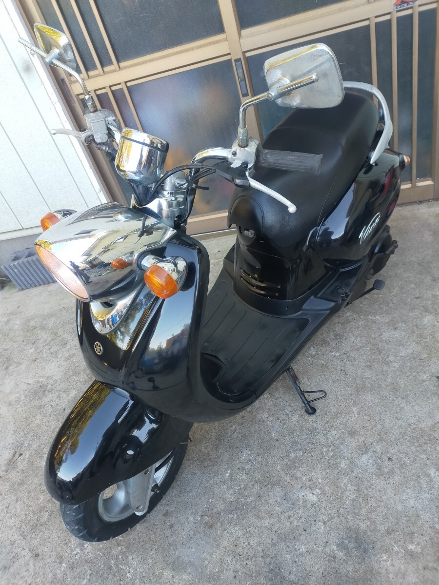 X прекрасный машина популярный чёрный! Vino 125 аккумулятор OK немедленно езда! доставка по суше ограничение!