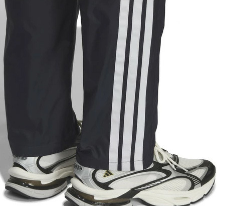  Adidas ( мужской )3S Roo z Fit ворсистый tricot подкладка есть полный length открытый Hem Wind брюки 