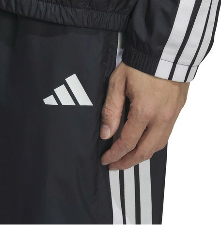  Adidas ( мужской )3S Roo z Fit ворсистый tricot подкладка есть полный length открытый Hem Wind брюки 