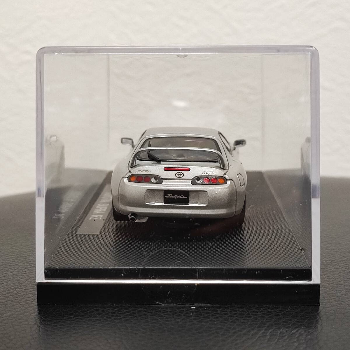 EBBRO 1/43 TOYOTA SUPRA RZ シルバー エブロ トヨタスープラ シルバー ケース未開封品 ケース付きミニカー_画像5