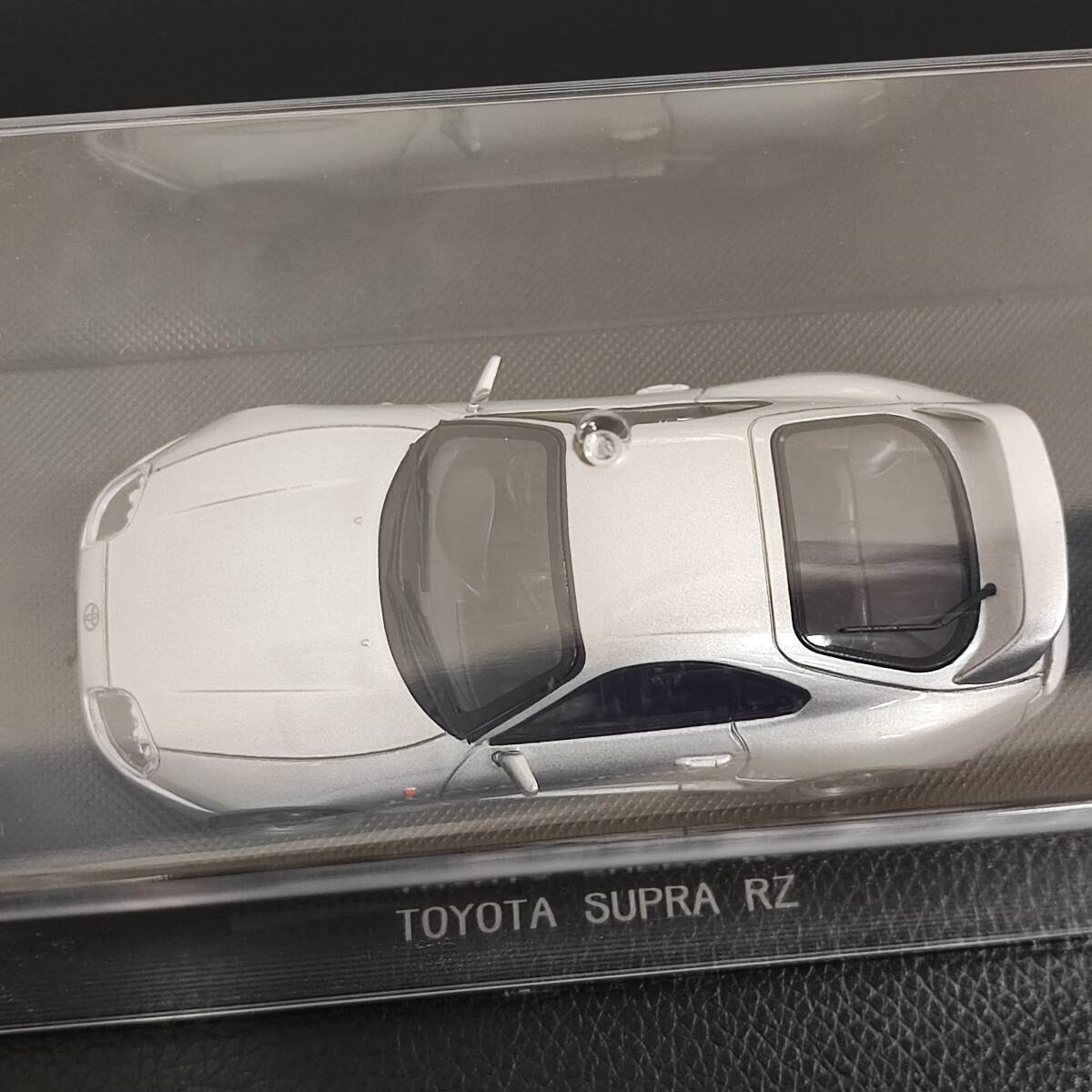 EBBRO 1/43 TOYOTA SUPRA RZ シルバー エブロ トヨタスープラ シルバー ケース未開封品 ケース付きミニカー_画像6