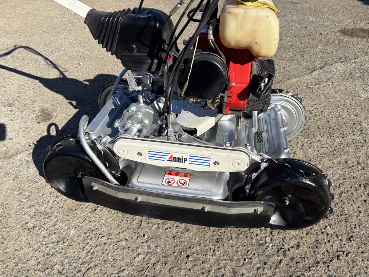 008 オーレック 共立 スパイダーモア 畦草刈 SP850AWD 自走式 斜面 法面 草刈 中古動作良好。._画像6