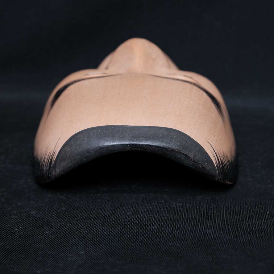 【慈光】3502　能面 彩色木彫 平太　小熊正銘 伊藤通彦門下 能楽 雅楽 日本伝統工芸　37_画像5