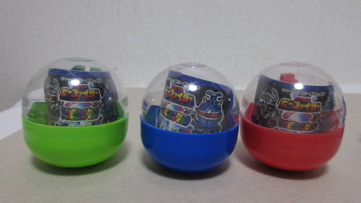 重甲ビーファイターソフビコレクション 全5種 FC ソフビ指人形 フィギュア バンダイ ブルービート レッドル ジースタッグ ブラックビート_画像9