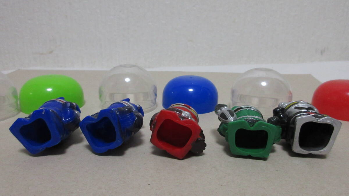 重甲ビーファイターソフビコレクション 全5種 FC ソフビ指人形 フィギュア バンダイ ブルービート レッドル ジースタッグ ブラックビート_画像7