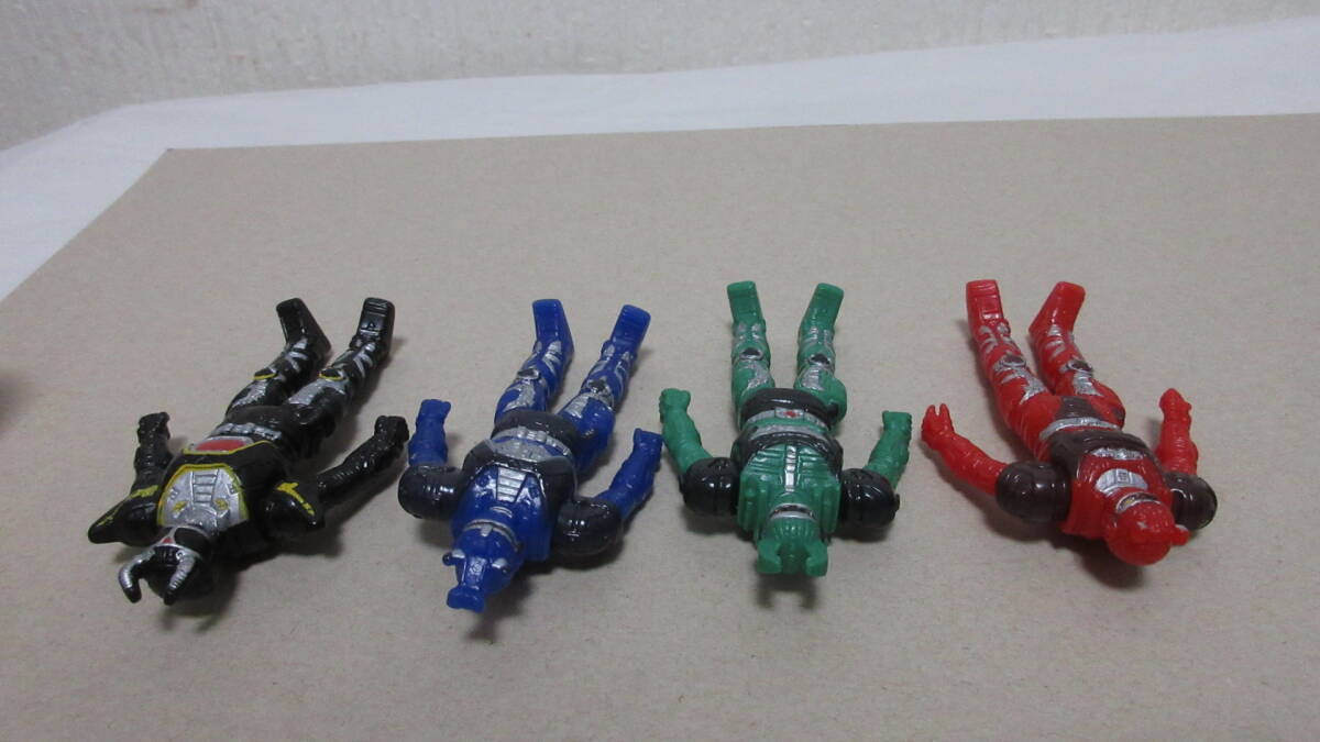 Be Fighter герой все 4 вид Juukou B-Fighter Mini sofvi фигурка Bandai голубой свекла красный ruji-s tag черный свекла