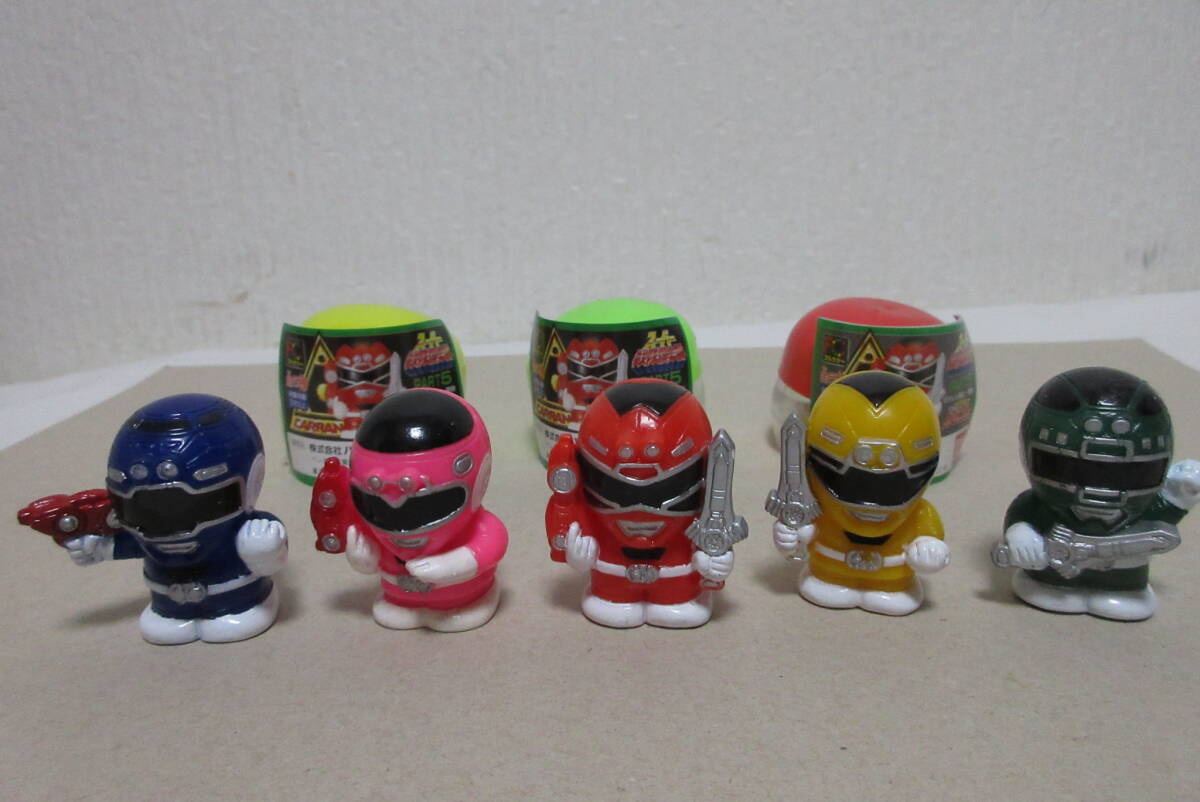  Gekisou Sentai CarRanger все 5 вид super Squadron приятный часть PART5 sofvi коллекция sofvi палец кукла Bandai фигурка красный Racer игрушка игрушка 