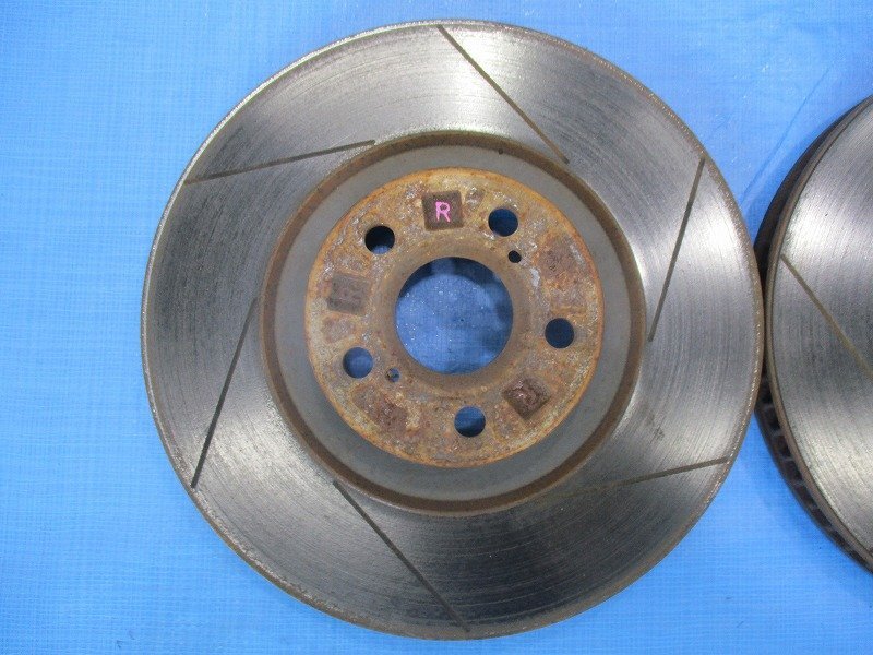 ST205 セリカ GT-FOUR 後期 社外 3S-GTE スリット ディスクローター st205 26346【個人宅送料別途加算・S1サイズ】_画像2