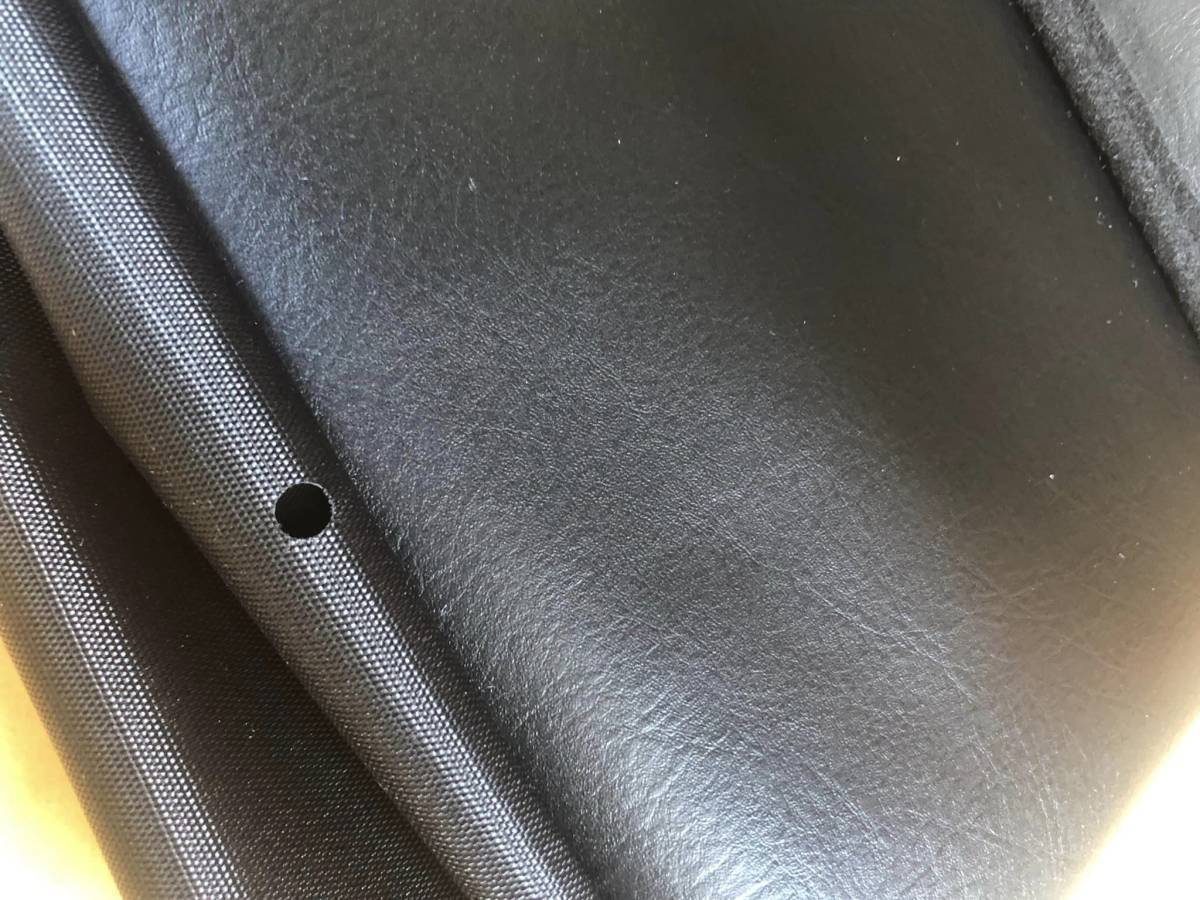 30 プリウス 30系 フェイクレザー 黒 ノーズブラ ボンネット フードカバー トリム フロント エアロ スポイラー usdm 北米 カスタム_画像5