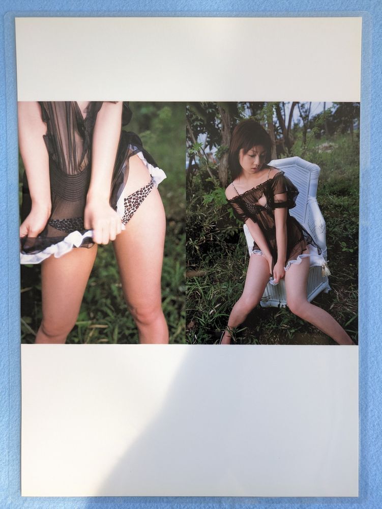 [ высокое качество ][ толстый ламинирование обработка ] вырезки .книга@OUO13 Ogura Yuuko 6 страница A4