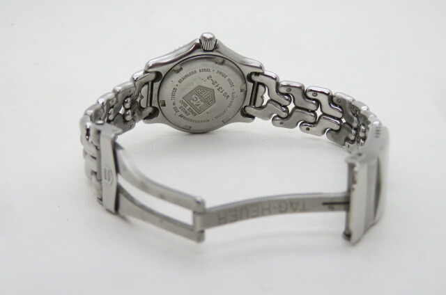 1円～【動品】TAG HEUER タグ・ホイヤー プロフェッショナル 200M WG1312-2 レディース クオーツ 腕時計 デイト ホワイト文字盤　10-11-11_画像7