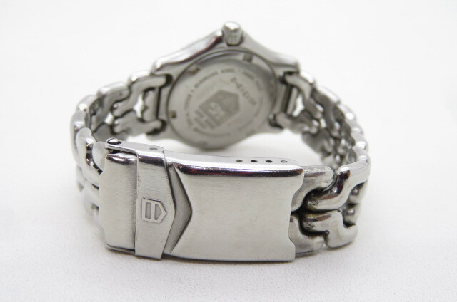1円～【動品】TAG HEUER タグ・ホイヤー プロフェッショナル 200M WG1312-2 レディース クオーツ 腕時計 デイト ホワイト文字盤　10-11-11_画像10