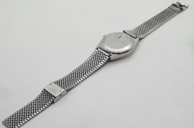 1円～SEIKO セイコー GRAND QUARTZ GQ グランドクオーツ 4843-8100 メンズ 腕時計 デイデイト 雪目文字盤 シルバー　10-11-18_画像7