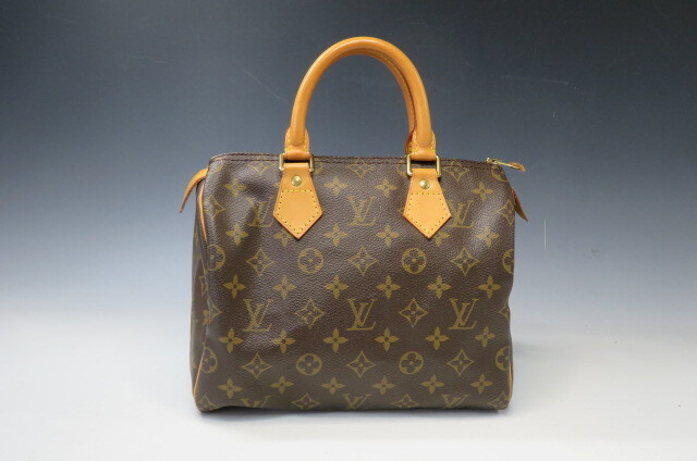 1円～LOUIS VUITTON ルイ・ヴィトン モノグラム LV スピーディ25 ミニボストンバッグ　K－10-12_画像10