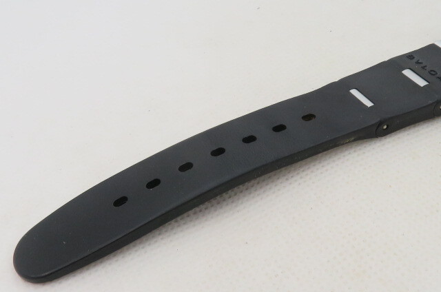 1円~【動作品】BVLGARI ブルガリ ALUMINUM アルミニウム AL 32 A クオーツ 腕時計 アイボリー文字盤 クォーツ メンズ腕時計 11-5-4_画像8