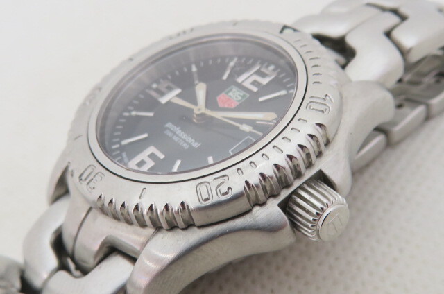 1円~【動作品】良品 TAG HEUER タグホイヤー リンク WT1310 クォーツ 腕時計　11-7-8_画像7