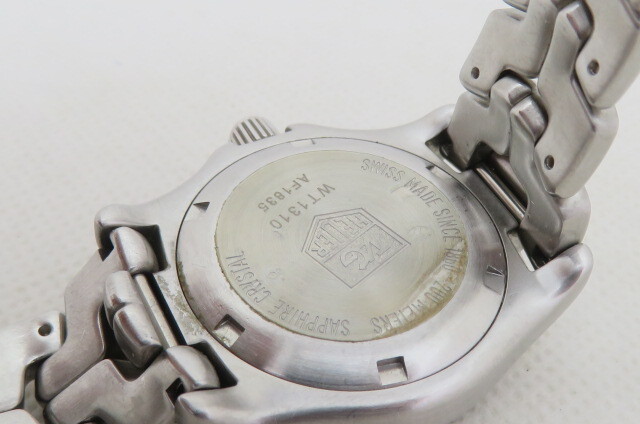 1円~【動作品】良品 TAG HEUER タグホイヤー リンク WT1310 クォーツ 腕時計　11-7-8_画像10