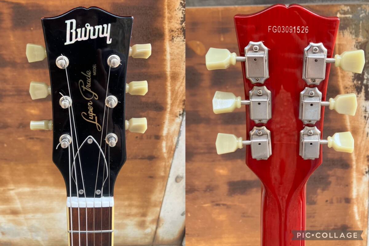 【現状品】Burny RLG-45　Super Grade MODEL　レスポール/Les Paul タイプ　バーニー　フェルナンデス　ギター_画像5