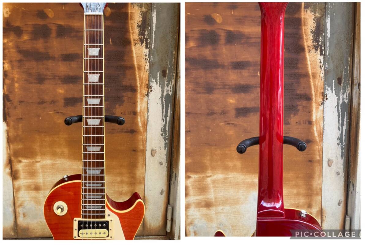 【現状品】Burny RLG-45　Super Grade MODEL　レスポール/Les Paul タイプ　バーニー　フェルナンデス　ギター_画像6