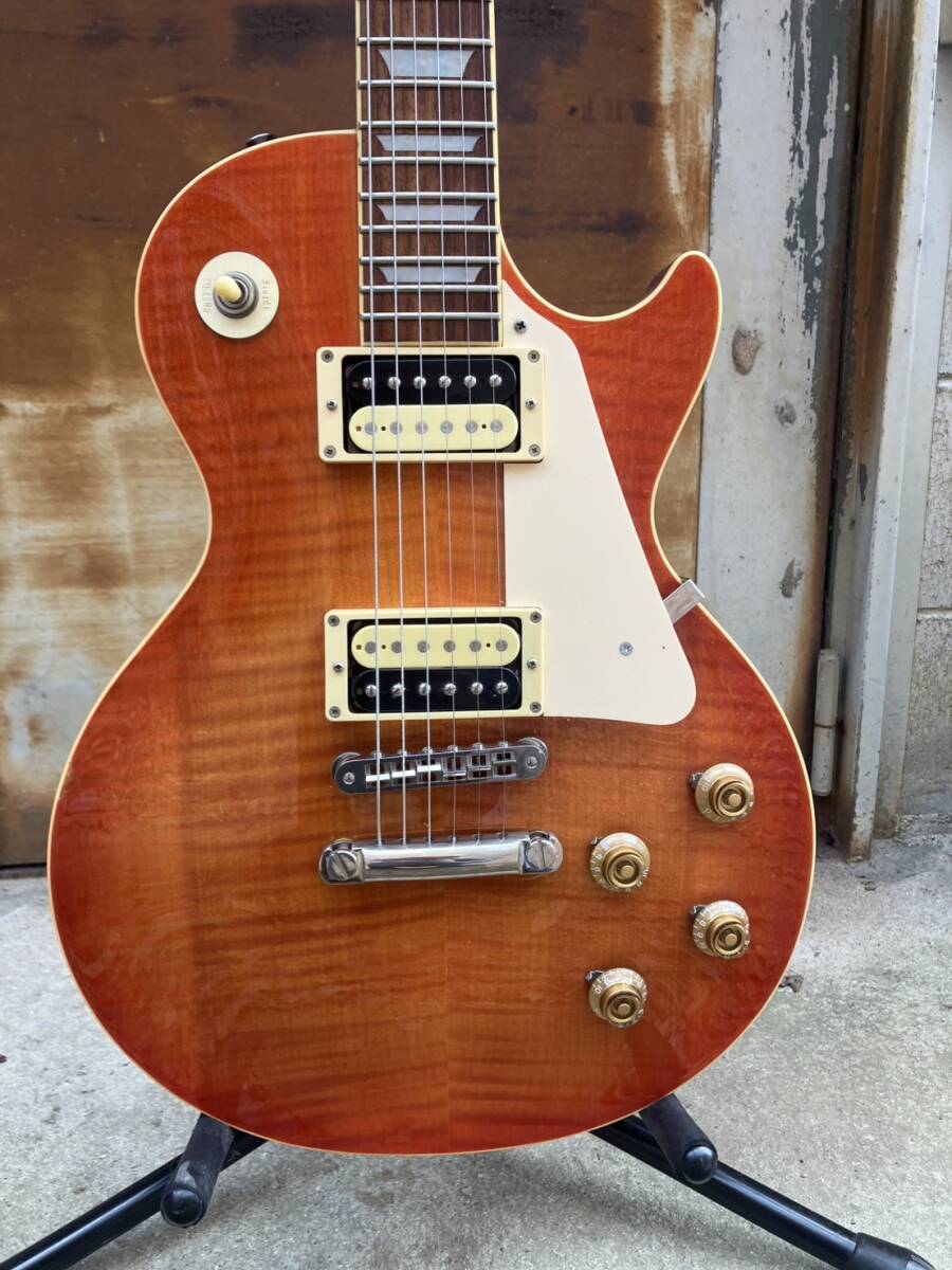 【現状品】Burny RLG-45　Super Grade MODEL　レスポール/Les Paul タイプ　バーニー　フェルナンデス　ギター_画像2