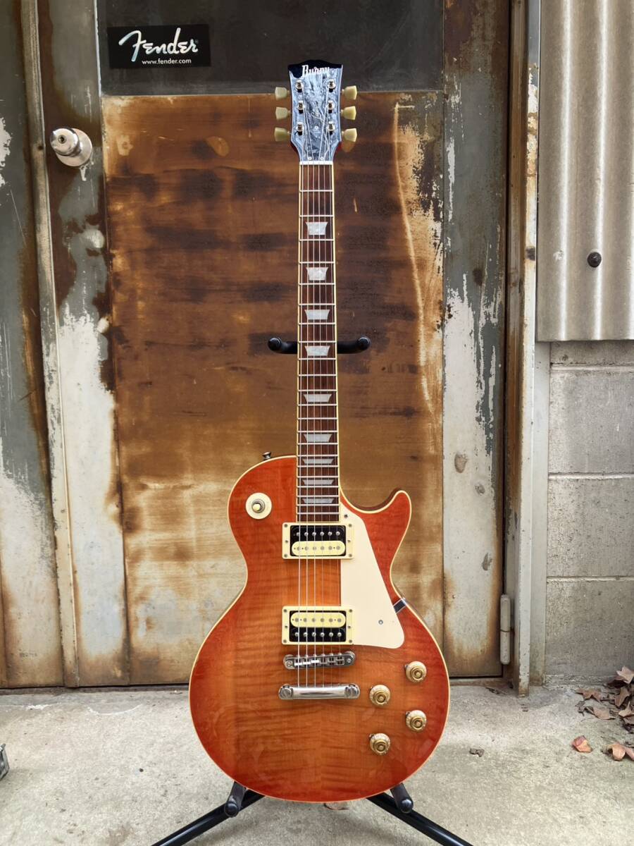 【現状品】Burny RLG-45　Super Grade MODEL　レスポール/Les Paul タイプ　バーニー　フェルナンデス　ギター_画像1