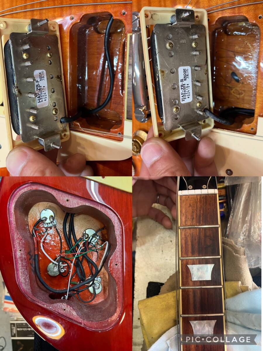 【現状品】Burny RLG-45　Super Grade MODEL　レスポール/Les Paul タイプ　バーニー　フェルナンデス　ギター_画像8