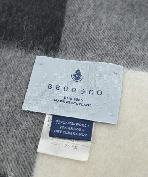 BEGG & CO ストール レディース ベグ　アンド　コー 中古　古着_画像3