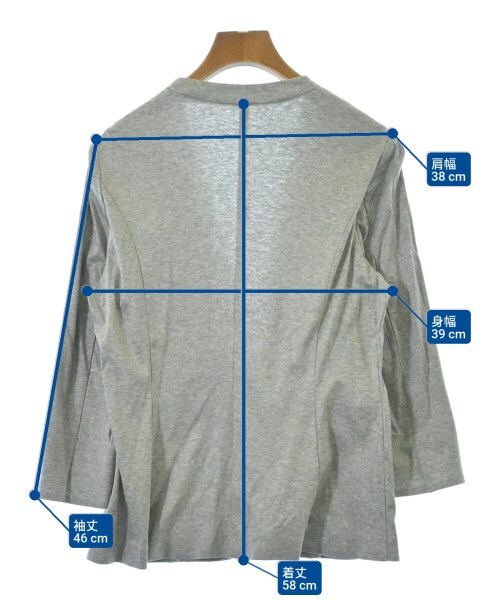 Reflect ノーカラージャケット レディース リフレクト 中古　古着_画像6