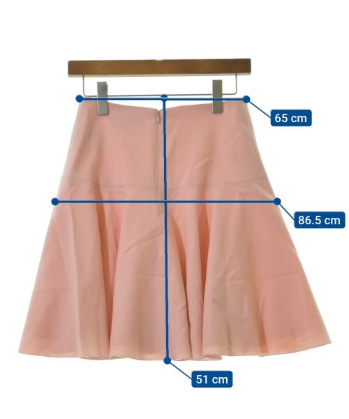 PAULE KA ひざ丈スカート レディース ポールカ 中古　古着_画像7