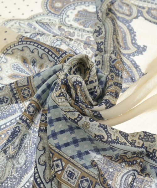 AQUASCUTUM ストール レディース アクアスキュータム 中古　古着_画像2