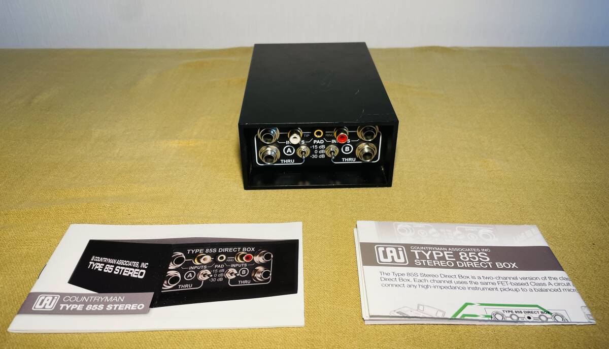 * COUNTRYMAN TYPE85S| стерео DI обычный рабочий товар | один владелец б/у товар | DI unit | Country man *