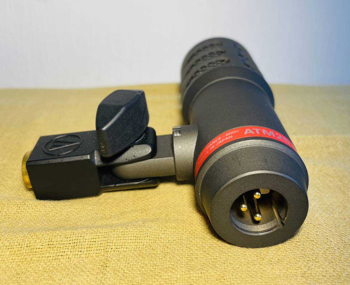 * audio technica / ATM25 / электродинамический микрофон / обычный рабочий товар / один владелец б/у товар / Audio Technica *