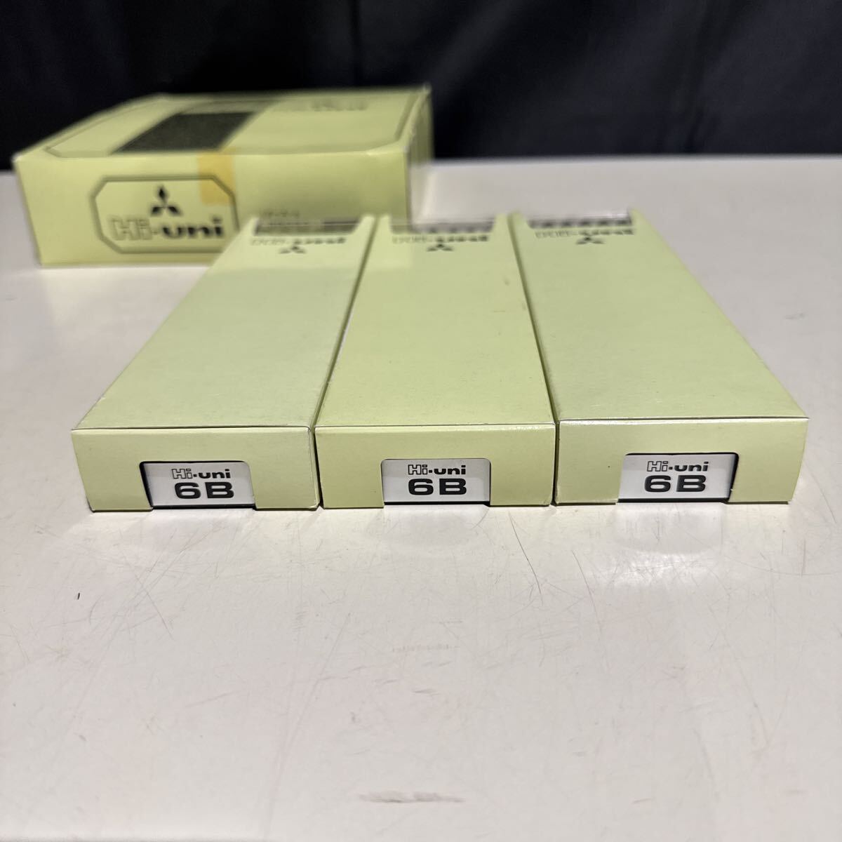 ★ 新品未使用 Hi-Uni ハイユニ 鉛筆 6B 9ダース 三菱 三菱鉛筆_画像2