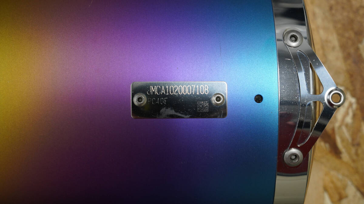 CBR600RR (2BL-PC40)モリワキ ZERO ANO スリップオンマフラー_画像4