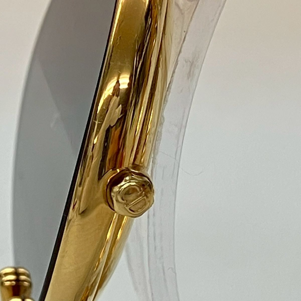 Y049-H42-436* Christian Dior Christian * Dior мужские наручные часы Bagira 47 154 2 QUARTZ раунд черный циферблат 2 стрелки KA