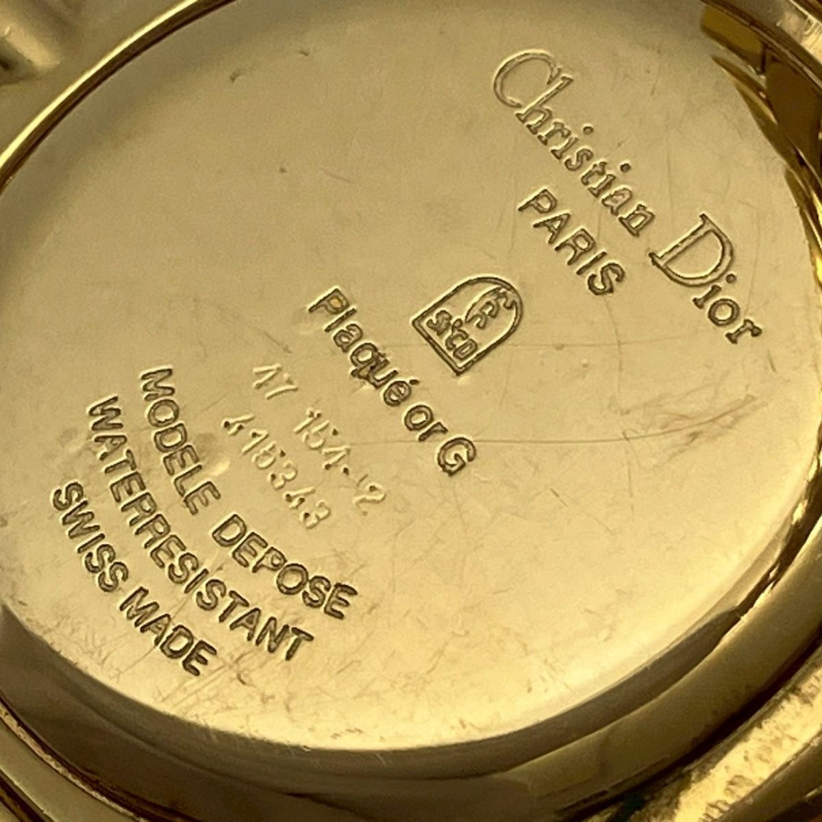 Y049-H42-436* Christian Dior Christian * Dior мужские наручные часы Bagira 47 154 2 QUARTZ раунд черный циферблат 2 стрелки KA