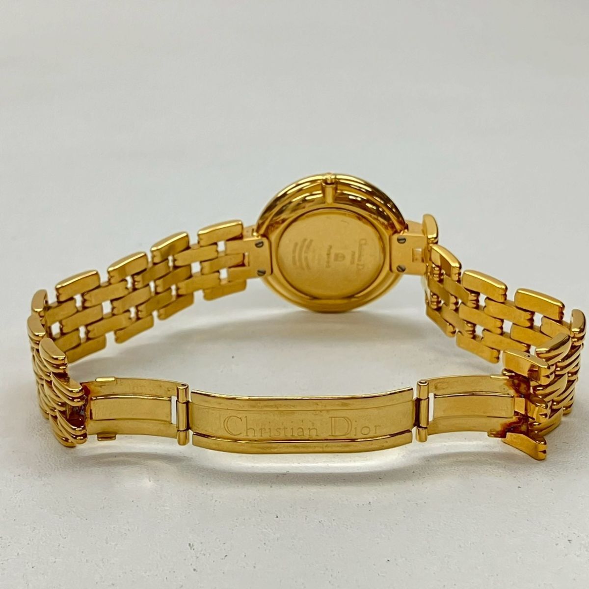 Y049-H42-436* Christian Dior Christian * Dior мужские наручные часы Bagira 47 154 2 QUARTZ раунд черный циферблат 2 стрелки KA