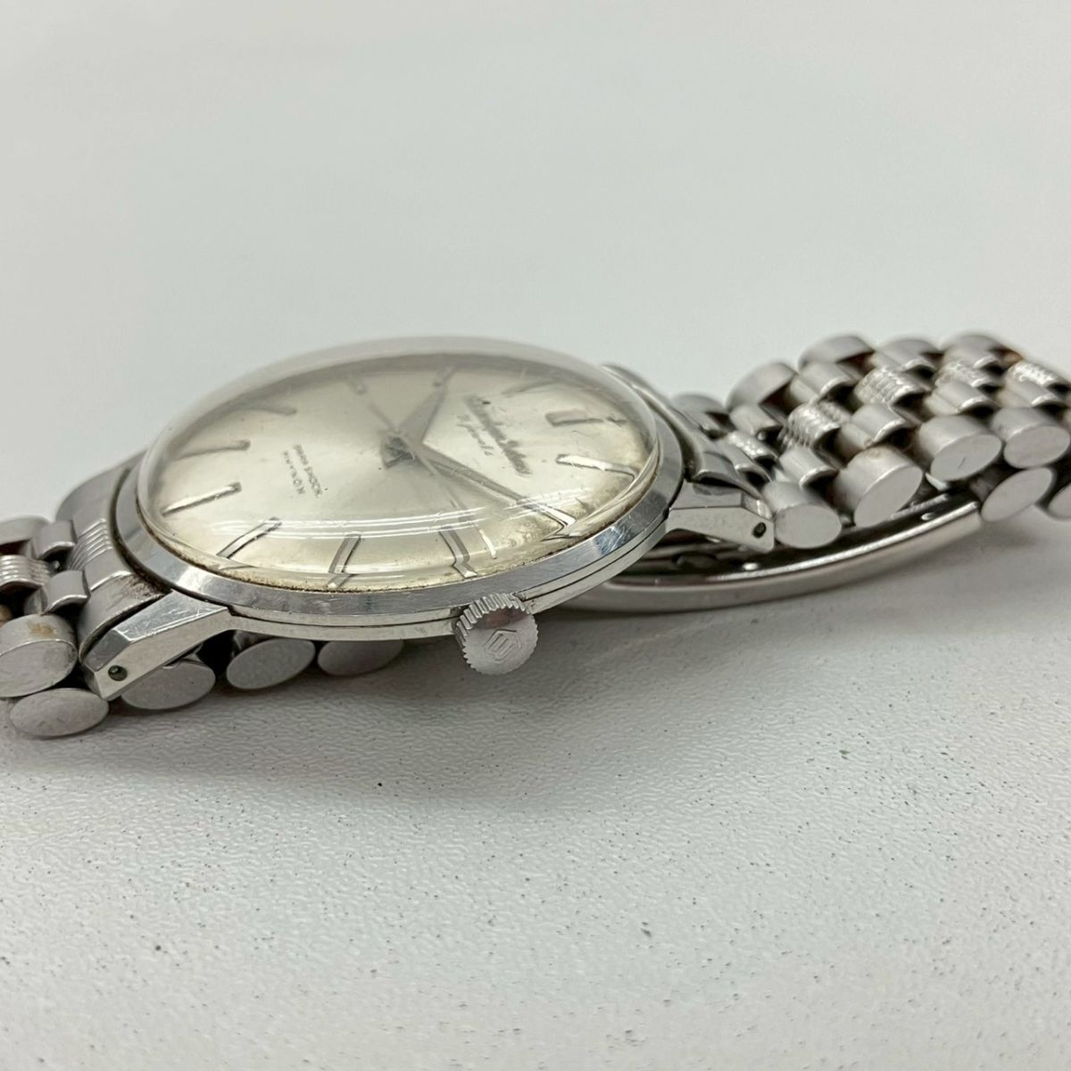 Y053-SG1-1194◎ CITIZEN シチズン メンズ腕時計 Super Deluxe 1507063 手巻き MT ラウンド 3針 ヴィンテージ 稼働 KA_画像4