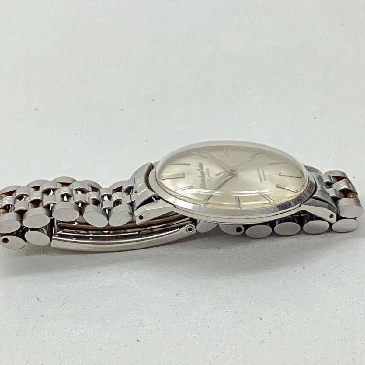 Y053-SG1-1194◎ CITIZEN シチズン メンズ腕時計 Super Deluxe 1507063 手巻き MT ラウンド 3針 ヴィンテージ 稼働 KA_画像6