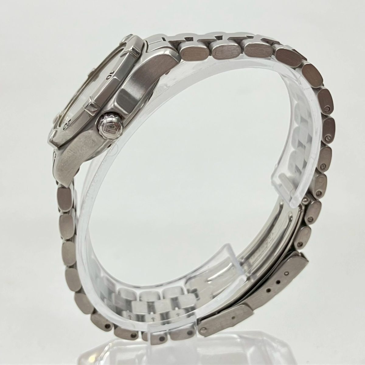 Z016-T6-3947◎ TAG HEUER タグホイヤー レディース腕時計 2000シリーズ WK1312 QUARTZ クォーツ ラウンド 回転ベゼル デイト KA_画像2