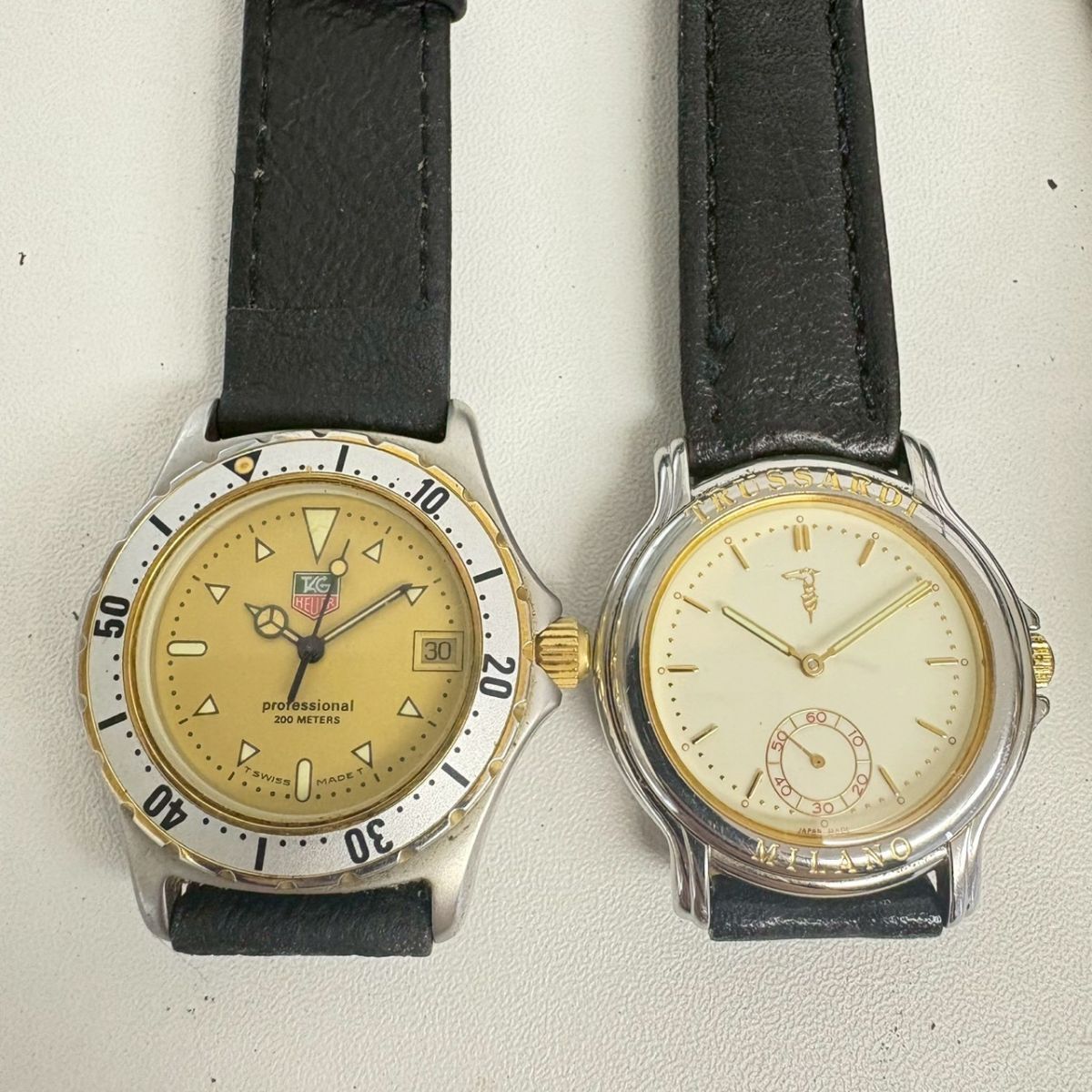 Z257-■ 腕時計 ペンダント 10点セット TAG HEUER SEIKO アナデジ デジタル スモセコ クォーツ 手巻き メンズ レディース 稼働品有 KA_画像2