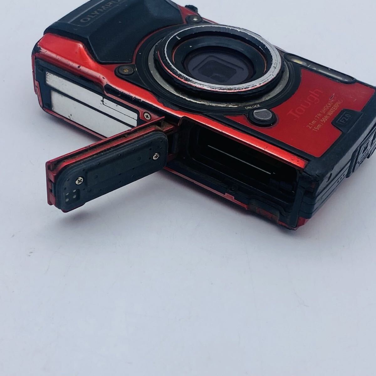 * рабочий товар OLYMPUS Tough TG-6 Olympus компактный цифровой фотоаппарат 4K водонепроницаемый красный TOUGH