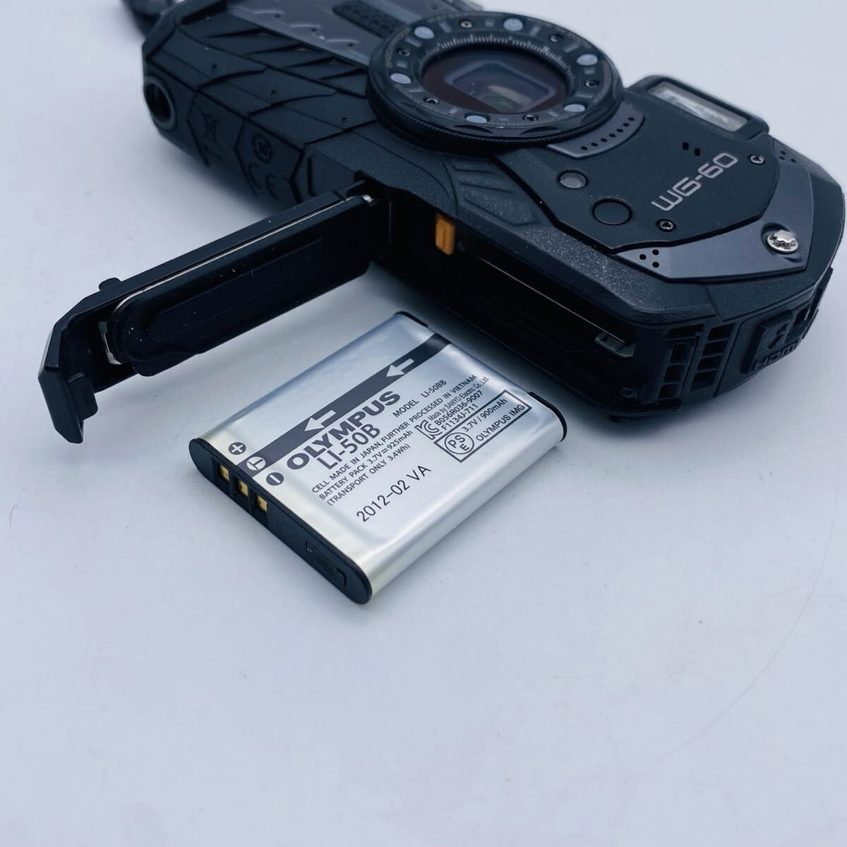 ★定額動作確認済み RICOH WG-60 ① コンパクトデジタルカメラ リコー 防水_画像9