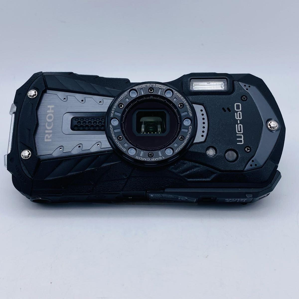 ★定額美品動作確認済み RICOH WG-60 ② コンパクトデジタルカメラ リコー 防水_画像1