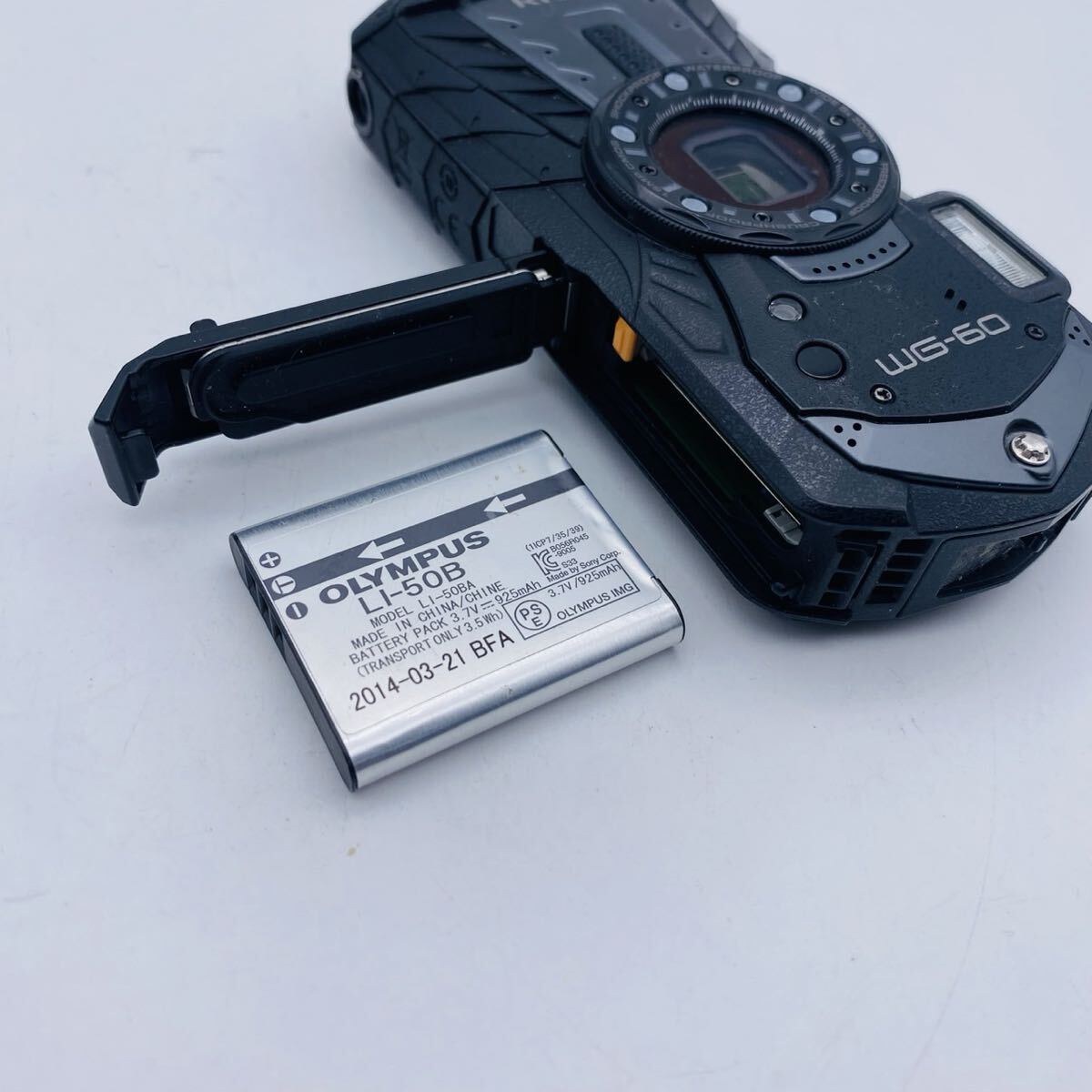 ★定額美品動作確認済み RICOH WG-60 ② コンパクトデジタルカメラ リコー 防水_画像9